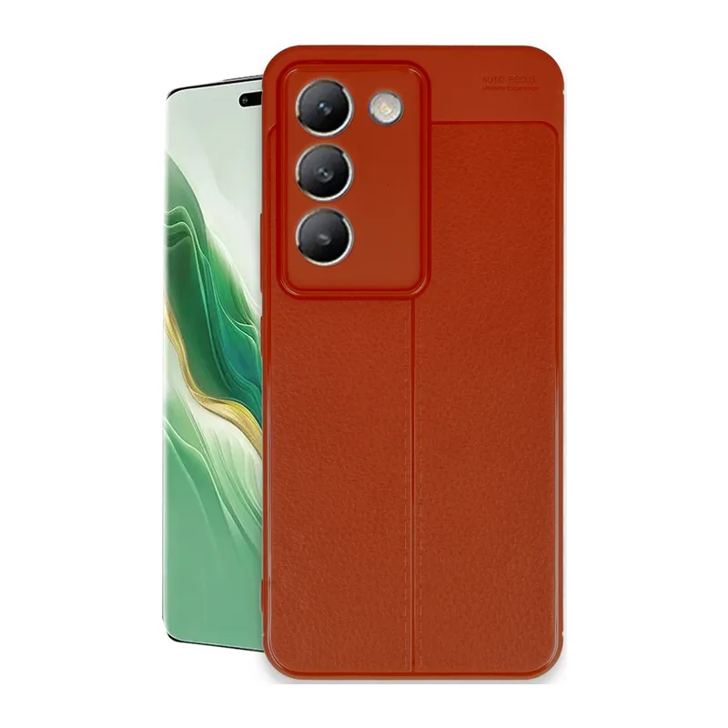 Vivo V30 Lite 4G Kılıf Auto Focus Kapak - Kırmızı