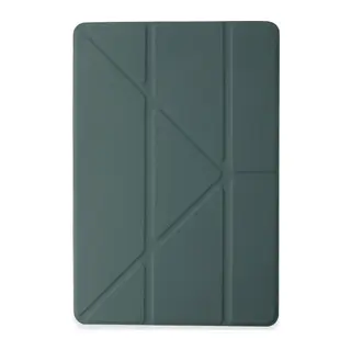 Huawei Honor Pad 9 Kılıf Kalemlikli Mars Tablet Kılıfı - Koyu Yeşil