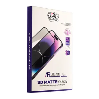 Apple iPhone 16 Pro Bilvis 3D Mat Cam Ekran Koruyucu