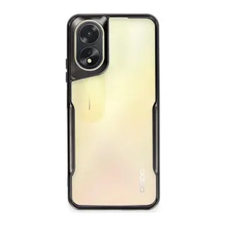 Oppo A38 Kılıf Boyi Silikon Kapak - Siyah
