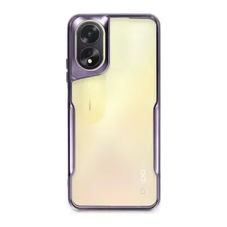 Oppo A38 Kılıf Boyi Silikon Kapak - Derin Mor