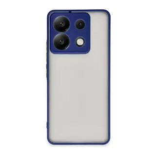 Xiaomi Redmi Note 13 5G Kılıf Montreal Silikon Kapak - Lacivert