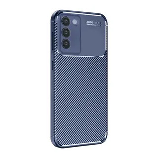 Vivo V30 Lite 4G Kılıf Auto Focus Karbon Kapak - Lacivert