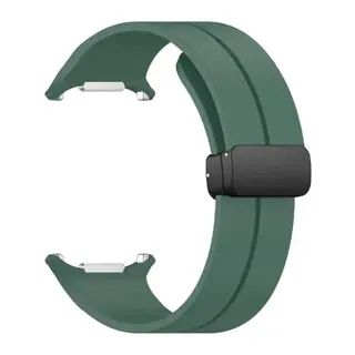 Watch 7 Ultra KR418 Tender Silikon Kordon - Koyu Yeşil
