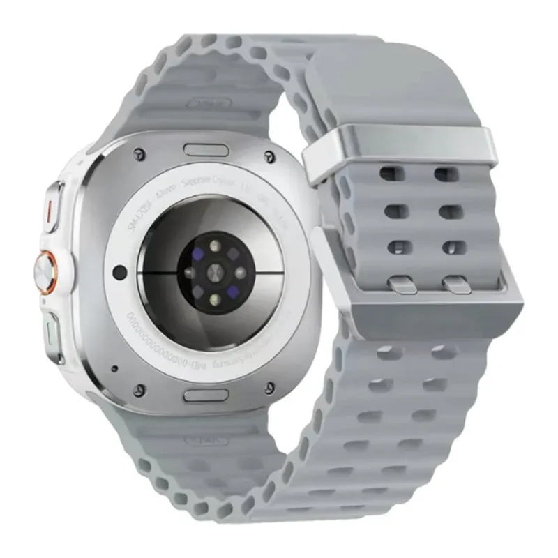 Watch 7 Ultra KR417 Rug Silikon Kordon - Gri