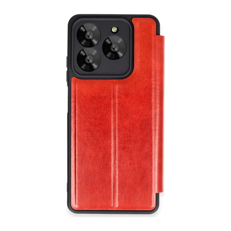 General Mobile Era 50 Kılıf Flip Cover - Kırmızı
