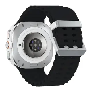 Watch 7 Ultra KR417 Rug Silikon Kordon - Siyah