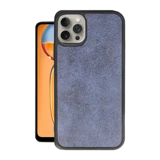 Apple iPhone 14 Pro Kılıf Aras Deri Kapak - Lacivert