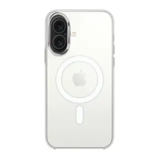 Apple iPhone 16 Plus Kılıf Pc Real Magsafe Kapak - Şeffaf