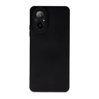 Realme 12 Lite Kılıf Nano içi Kadife Silikon - Siyah