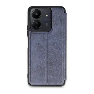 Xiaomi Redmi 13C Kılıf Flip Cover - Lacivert