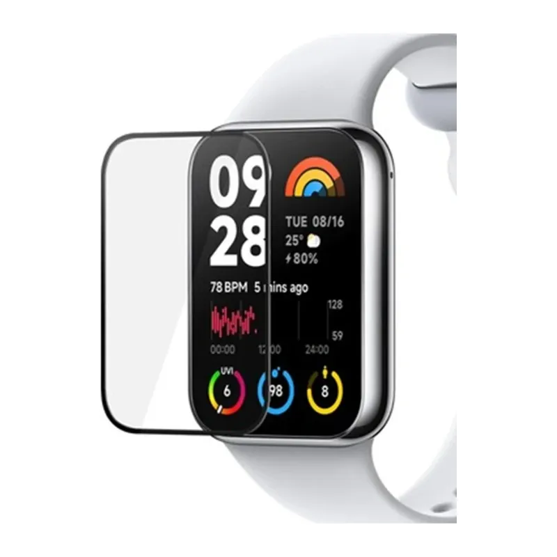 Xiaomi Smart Band 8 Pro Polymer Nano Ekran Koruyucu - Şeffaf