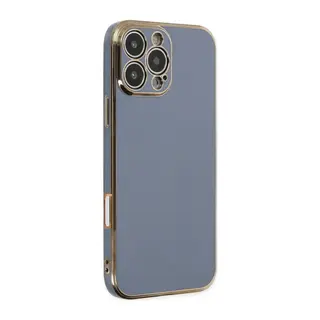 Apple iPhone 16 Pro Max Kılıf Volet Silikon - Mavi