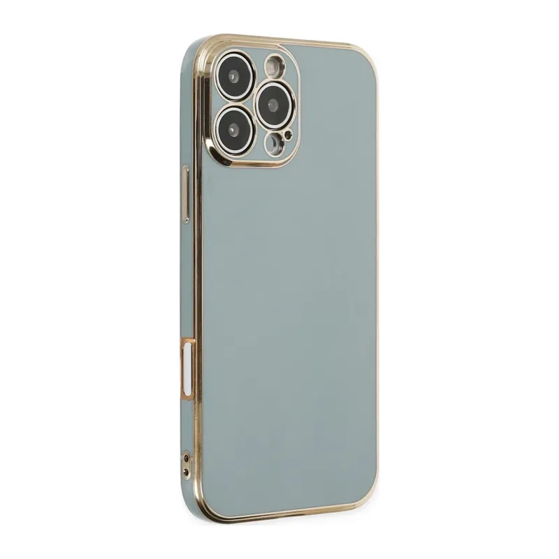 Apple iPhone 16 Pro Max Kılıf Volet Silikon - Açık Yeşil