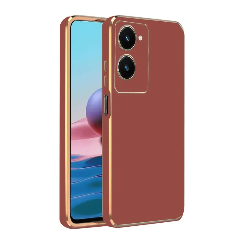 Vivo Y18 Kılıf Volet Silikon - Kırmızı