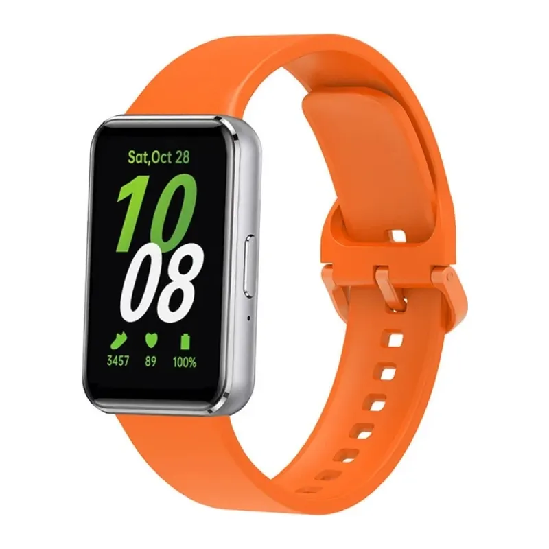 Samsung Galaxy Fit 3 Klasik Kordon - Turuncu