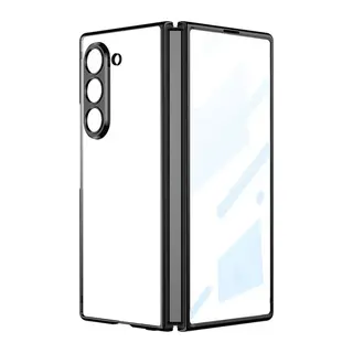 Samsung Galaxy Z Fold 5 Kılıf Fold Element Kapak - Siyah
