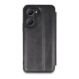 Vivo Y18 Kılıf Flip Cover - Siyah