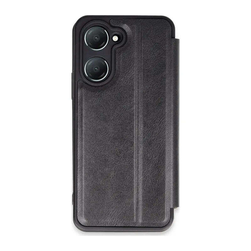 Vivo Y18 Kılıf Flip Cover - Siyah