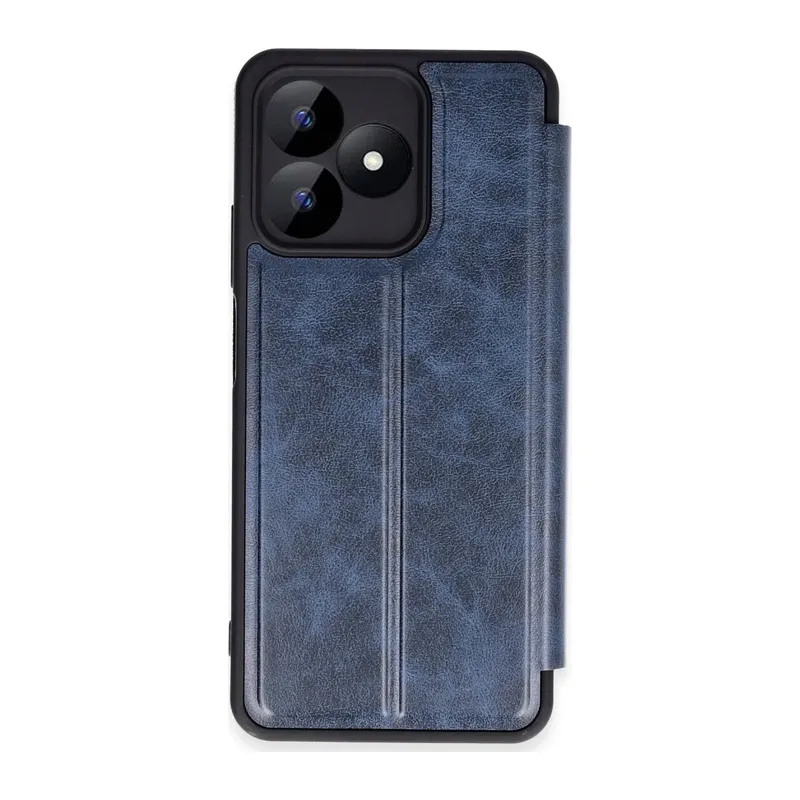 Realme Note 50 4G Kılıf Flip Cover - Lacivert