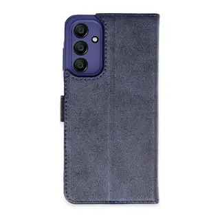Samsung Galaxy A55 5G Kılıf Trend S Plus Kapaklı Kılıf - Lacivert