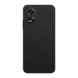 Oppo A38 Kılıf First Silikon - Siyah