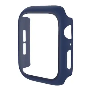 Apple Watch 40mm Camlı Kasa Ekran Koruyucu - Mavi