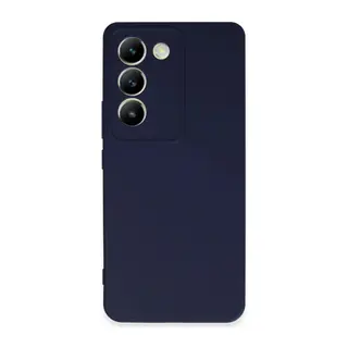 Vivo V30 Lite 4G Kılıf First Silikon - Lacivert