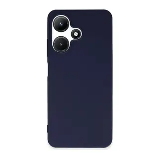 İnfinix Hot 30i Kılıf First Silikon - Lacivert