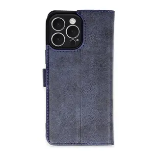 Apple iPhone 16 Pro Max Kılıf Trend S Plus Kapaklı Kılıf - Lacivert