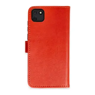 Huawei Y5P Kılıf Trend S Plus Kapaklı Kılıf - Kırmızı