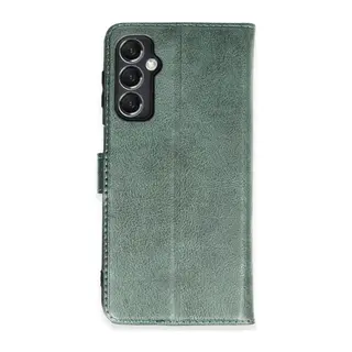 Samsung Galaxy M34 5G Kılıf Trend S Plus Kapaklı Kılıf - Yeşil
