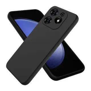 Tecno Spark Go 2024 Kılıf First Silikon - Siyah