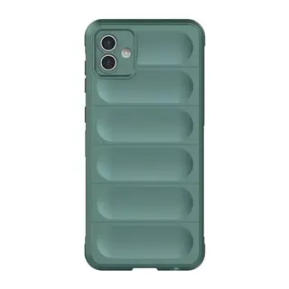 Samsung Galaxy A06 Kılıf Optimum Silikon - Koyu Yeşil