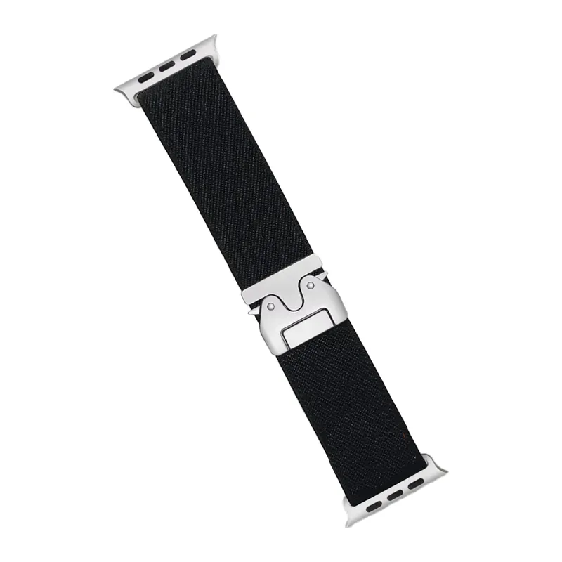 Apple Watch 42mm Forest Kumaş Kordon - Siyah
