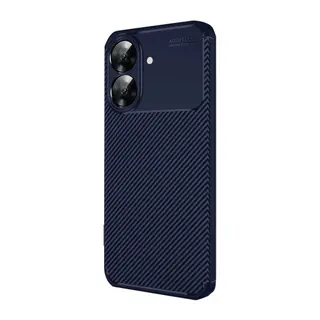 Realme Note 60 Kılıf Auto Focus Karbon Kapak - Lacivert