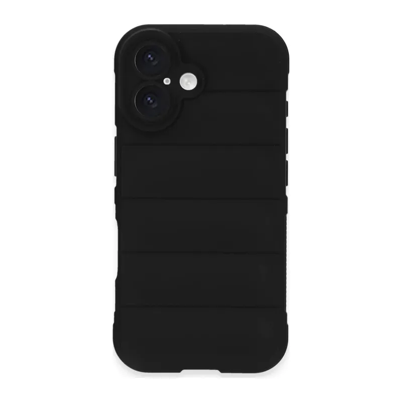 Apple iPhone 16 Kılıf Optimum Silikon - Siyah