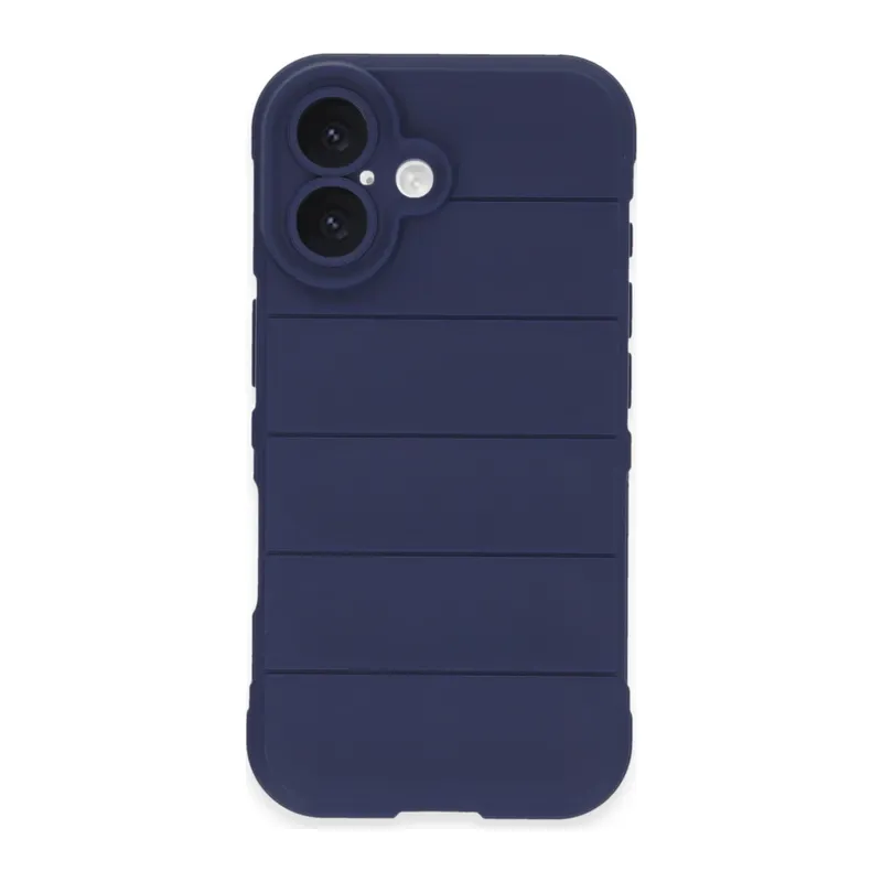 Apple iPhone 16 Kılıf Optimum Silikon - Lacivert