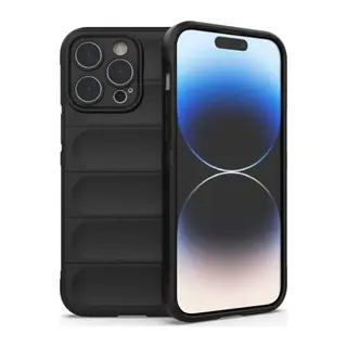 Apple iPhone 16 Pro Max Kılıf Optimum Silikon - Siyah