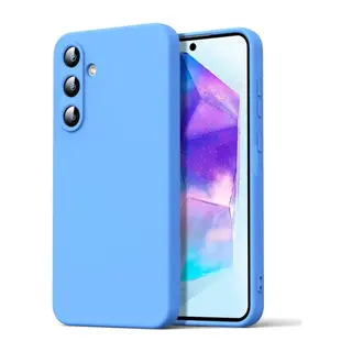 Samsung Galaxy A16 5G Kılıf Nano içi Kadife Silikon - Mavi