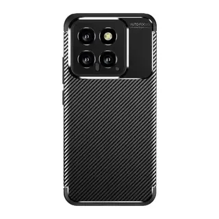 Xiaomi Mi 14T Kılıf Auto Focus Karbon Kapak - Siyah