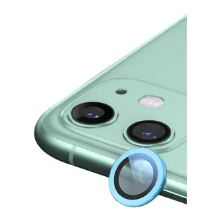 Apple iPhone 11 Raze Metal Kamera Lens - Mavi