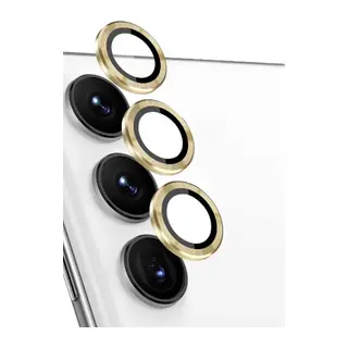 Samsung Galaxy S24 FE Raze Metal Kamera Lens - Sarı