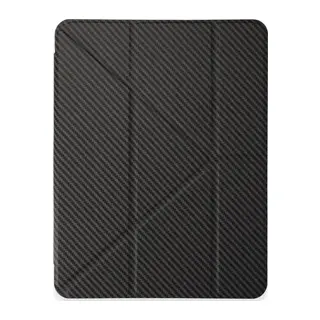Apple iPad Pro 13 (2024) Kılıf Color Karbon Tablet Kılıfı - Koyu Gri