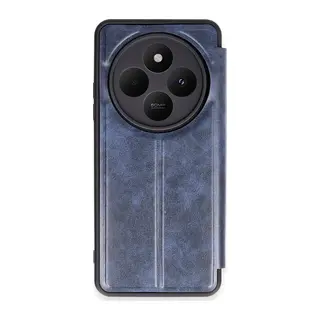 Xiaomi Redmi 14C Kılıf Flip Cover - Lacivert
