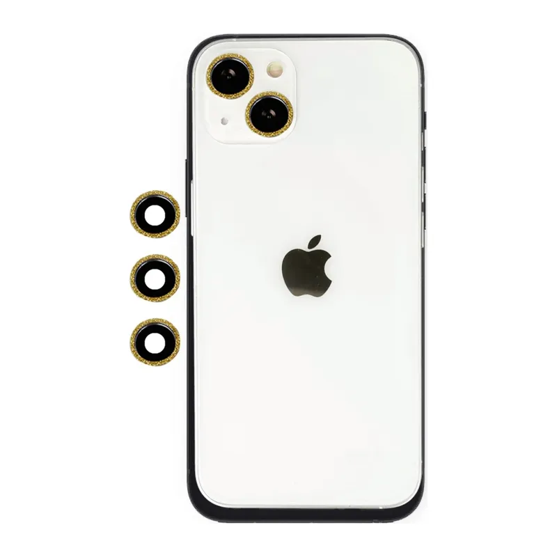 Apple iPhone 14 Shine Kamera Lens - Gold
