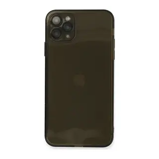 Apple iPhone 11 Pro Max Kılıf Fly Lens Silikon - Siyah
