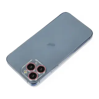 Apple iPhone 11 Pro Shine Kamera Lens Koruma Cam - Pembe