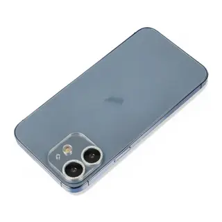 Apple iPhone 12 Mini Shine Kamera Lens Koruma Cam - Gümüş