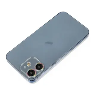 Apple iPhone 12 Mini Shine Kamera Lens Koruma Cam - Rainbow